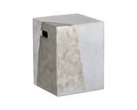 Sunpan Kyson End Table - Gold/Silver