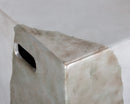 Sunpan Kyson End Table - Gold/Silver