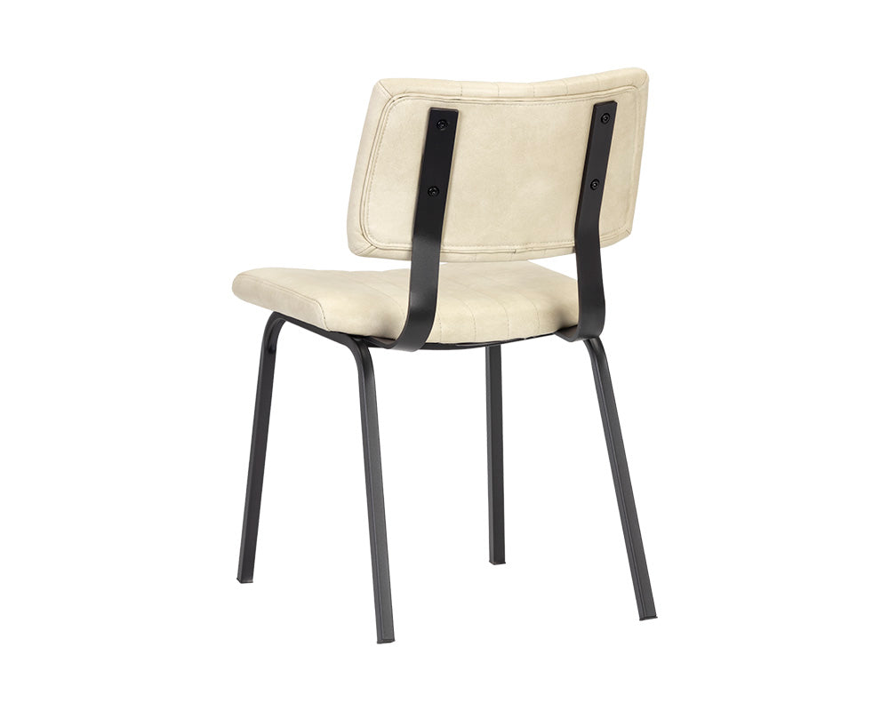Sunpan Berkley Dining Chair - Bravo Admiral / Cognac / Cream- Set of Two