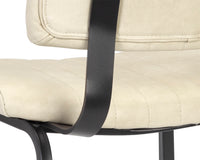 Sunpan Berkley Dining Chair - Bravo Admiral / Cognac / Cream- Set of Two