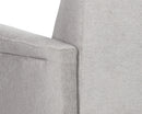 Sunpan Rupert Recliner In Abbington Black/Polo Club Stone