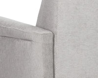 Sunpan Rupert Recliner In Abbington Black/Polo Club Stone