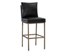 Sunpan Paige Barstool - Bravo Black/Cream