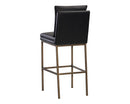Sunpan Paige Barstool - Bravo Black/Cream