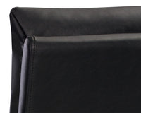 Sunpan Paige Barstool - Bravo Black/Cream