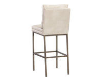 Sunpan Paige Barstool - Bravo Black/Cream