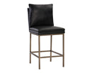 Sunpan Paige Counter Stool - Bravo Black/Cream