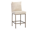 Sunpan Paige Counter Stool - Bravo Black/Cream