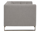 Sunpan Parker Armchair - Zenith Graphite Grey/Soft Grey