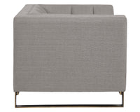 Sunpan Parker Armchair - Zenith Graphite Grey/Soft Grey
