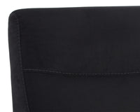 Sunpan Rupert Recliner In Abbington Black/Polo Club Stone