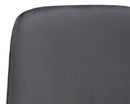 Sunpan Cassius Swivel Dining Armchair - Abbington Black and Bravo Black/Dillon Cream/Slate Tint and Nightfall Black