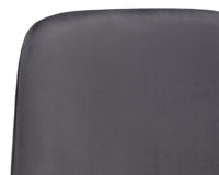 Sunpan Cassius Swivel Dining Armchair - Abbington Black and Bravo Black/Dillon Cream/Slate Tint and Nightfall Black