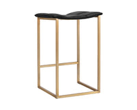 Sunpan Faye Counter Stool - Bravo Black/Cream