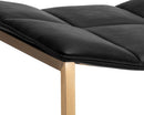Sunpan Faye Counter Stool - Bravo Black/Cream