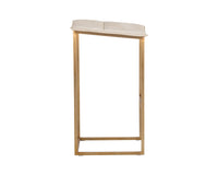 Sunpan Faye Barstool - Bravo Black/Cream