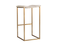 Sunpan Faye Barstool - Bravo Black/Cream