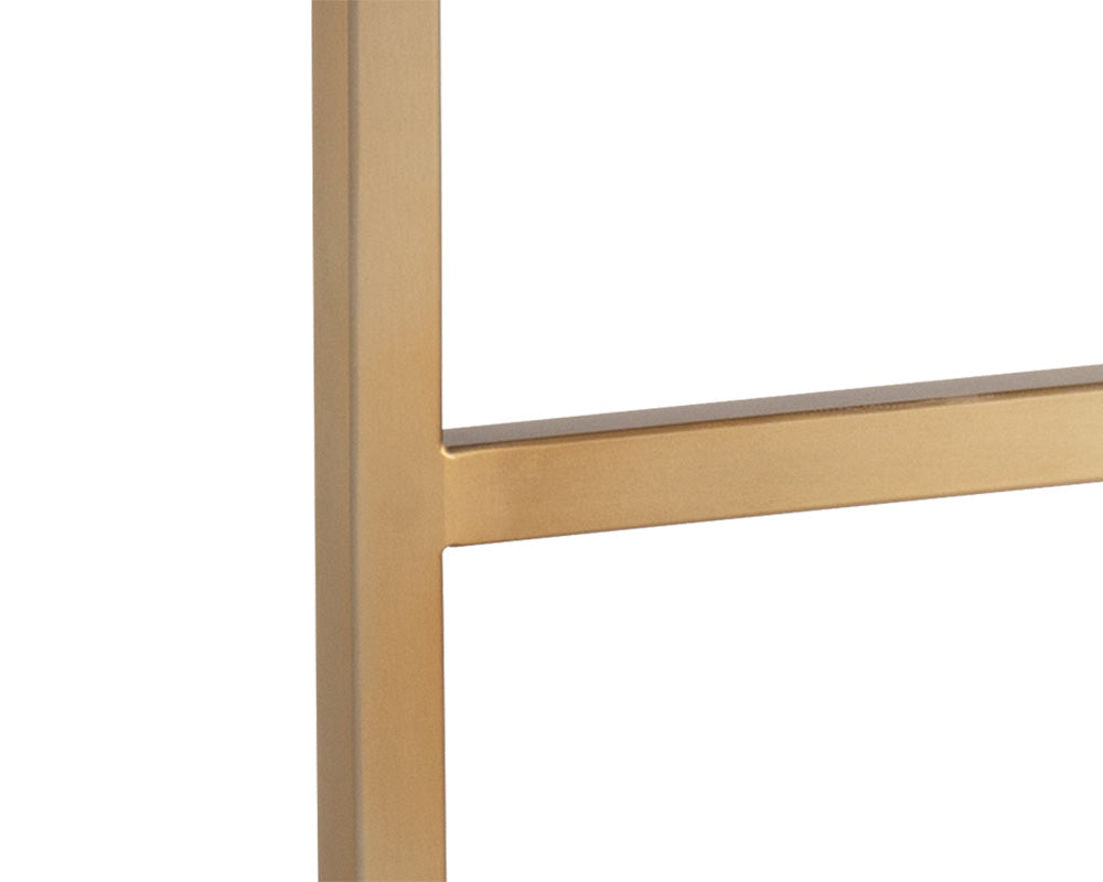 Sunpan Faye Barstool - Bravo Black/Cream