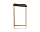 Sunpan Faye Barstool - Bravo Black/Cream