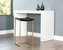 Sunpan Faye Barstool - Bravo Black/Cream
