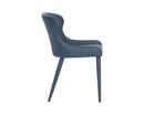 Sunpan Evora Dining Chair - Dillon Stratus Gray / Thunder Blue - Set of Two