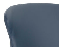 Sunpan Evora Dining Chair - Dillon Stratus Gray / Thunder Blue - Set of Two