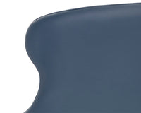Sunpan Evora Dining Chair - Dillon Stratus Gray / Thunder Blue - Set of Two