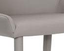 Sunpan Evora Dining Chair - Dillon Stratus Gray / Thunder Blue - Set of Two