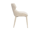 Sunpan Jesmond Dining Chair - Polo Club Muslin And Bravo Cream/Polo Club Stone And Antonio Charcoal
