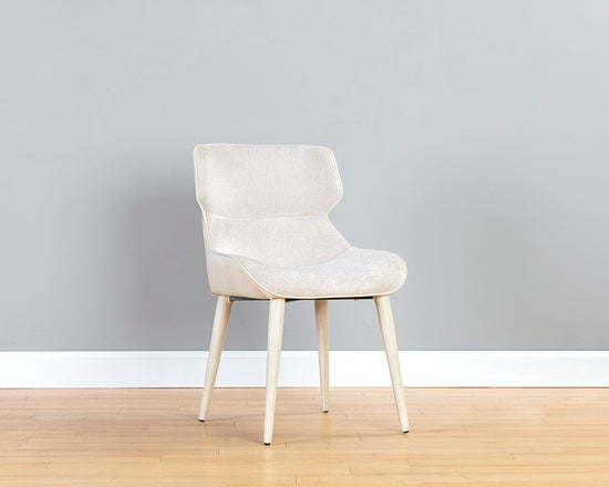 Sunpan Jesmond Dining Chair - Polo Club Muslin And Bravo Cream/Polo Club Stone And Antonio Charcoal