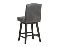 SUNPAN Maison Swivel Counter Stool - Overcast Grey