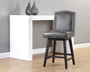 SUNPAN Maison Swivel Counter Stool - Overcast Grey
