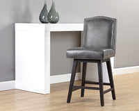 SUNPAN Maison Swivel Counter Stool - Overcast Grey