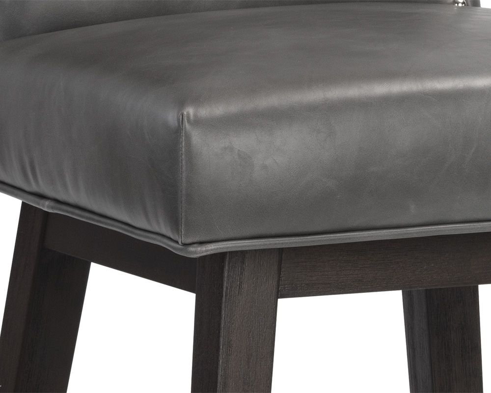 SUNPAN Maison Swivel Counter Stool - Overcast Grey
