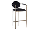 Sunpan Rylan Barstool - Abbington Black/Dillon Cream