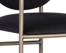 Sunpan Rylan Barstool - Abbington Black/Dillon Cream