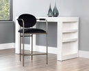 Sunpan Rylan Counter Stool in Abbington Black/Dillon Cream