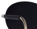Sunpan Rylan Counter Stool in Abbington Black/Dillon Cream