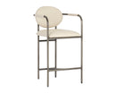 Sunpan Rylan Counter Stool in Abbington Black/Dillon Cream