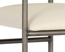 Sunpan Rylan Counter Stool in Abbington Black/Dillon Cream