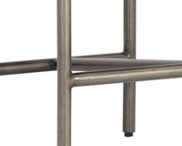 Sunpan Rylan Counter Stool in Abbington Black/Dillon Cream