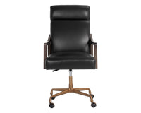 Sunpan Collin Office Chair in Brown/Natural