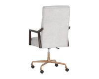 Sunpan Collin Office Chair in Brown/Natural