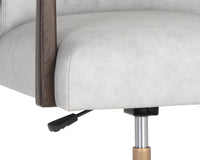 Sunpan Collin Office Chair in Brown/Natural