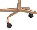 Sunpan Collin Office Chair in Brown/Natural
