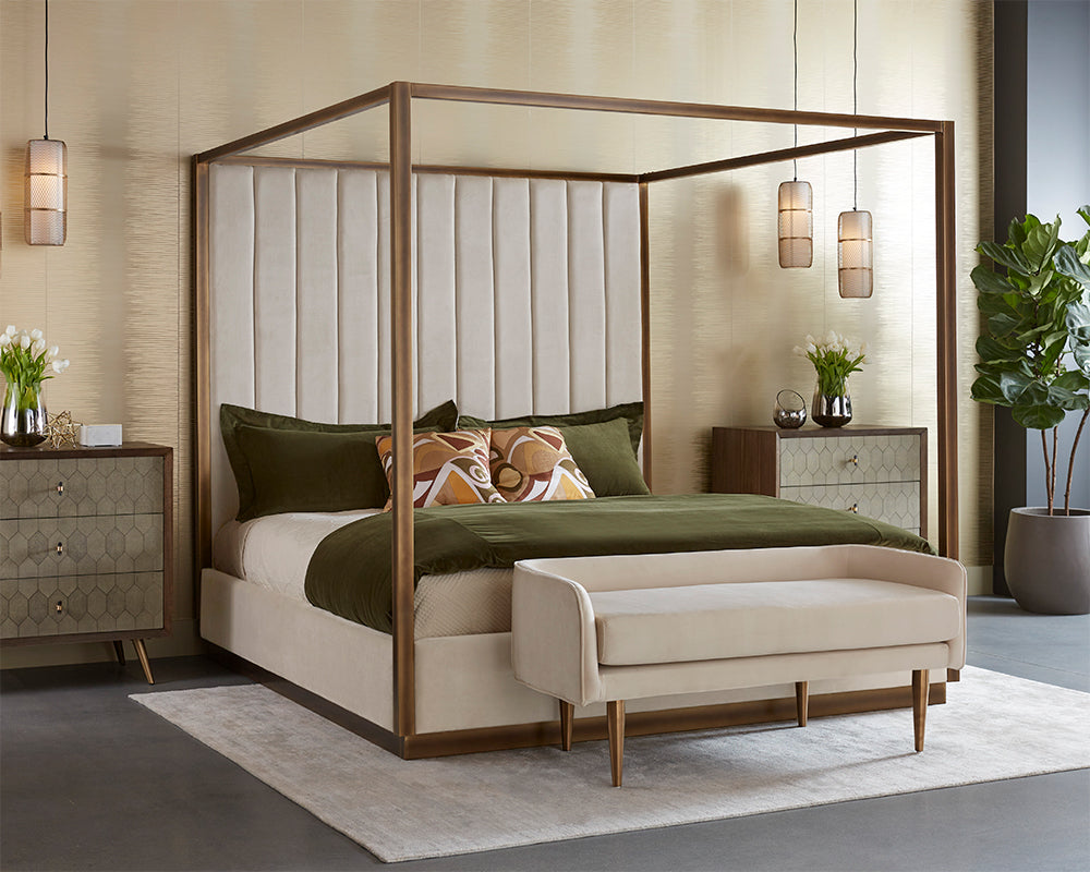 Sunpan Casette Bed - King - Piccolo Prosecco