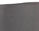 Sunpan Vain Wheeled Dining Armchair - Zenith Graphite Grey