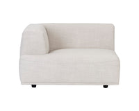 Sunpan Darren Modular - Left/Right Armchair - Moto Stucco