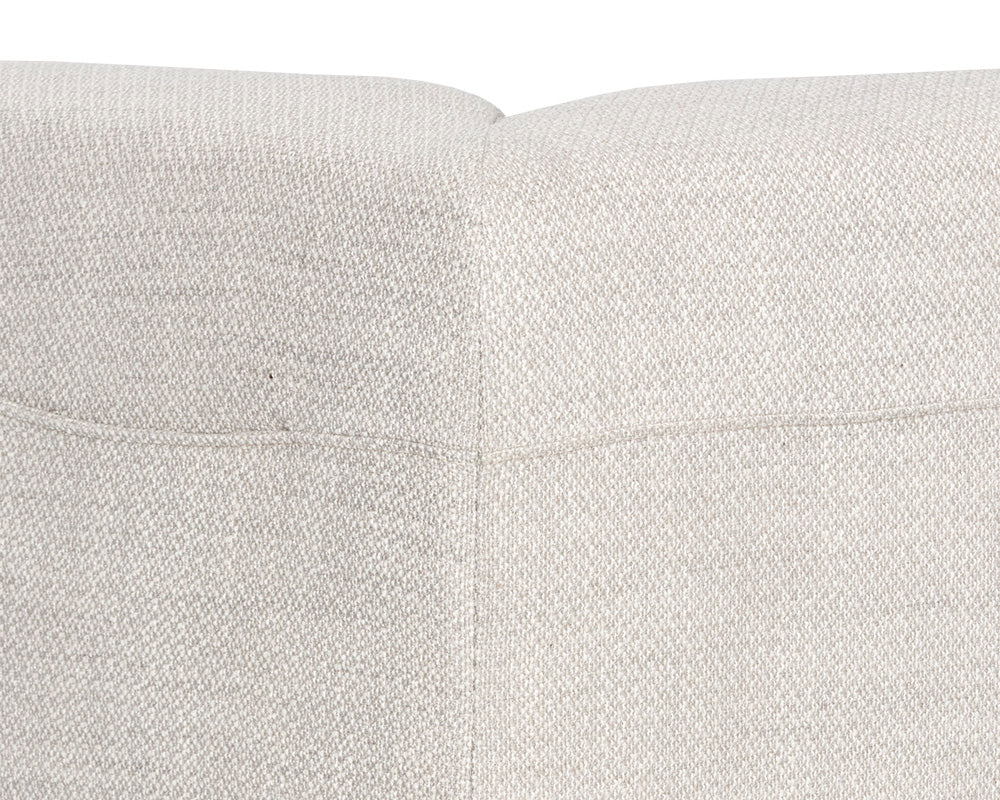 Sunpan Darren Modular - Left/Right Armchair - Moto Stucco