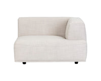 Sunpan Darren Modular - Left/Right Armchair - Moto Stucco